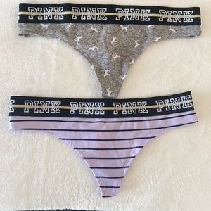 ❗️2 For $10❗️Victoria’s Secret PINK Thong Panties